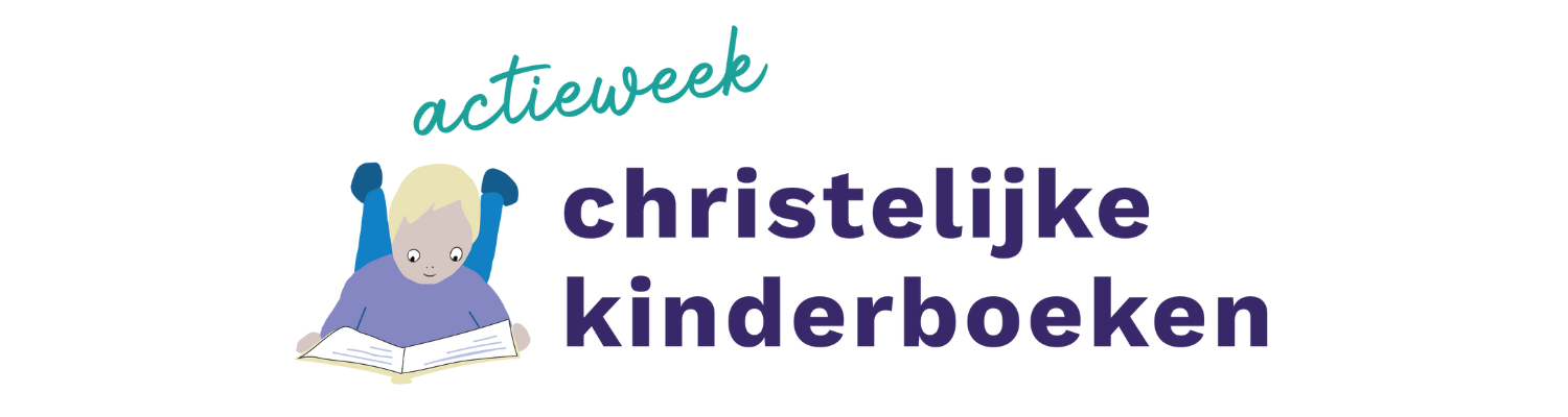 Het logo van de actieweek Christelijke kinderboeken